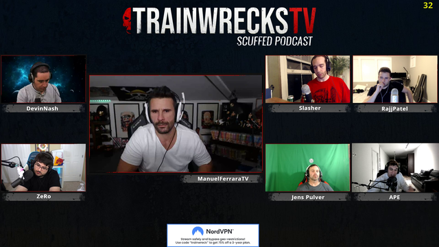 Train saying everyone on his stream has no personality