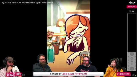 Tom does the laugh