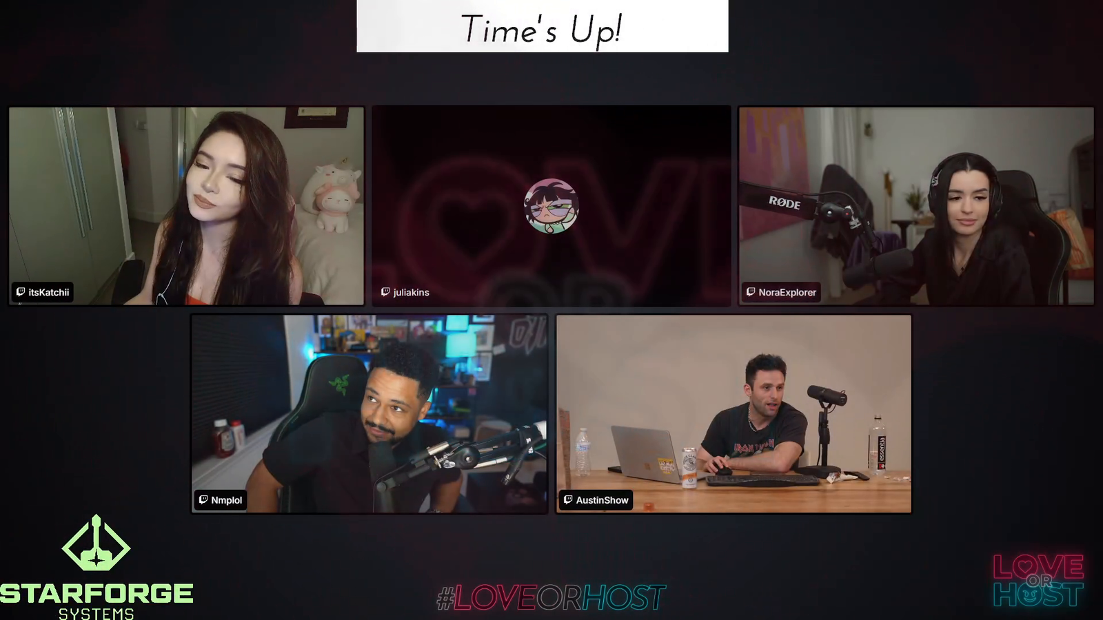 The Surprise Guest of Nick's Love or Host