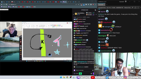 Hasan says fuck it, I'm saying it