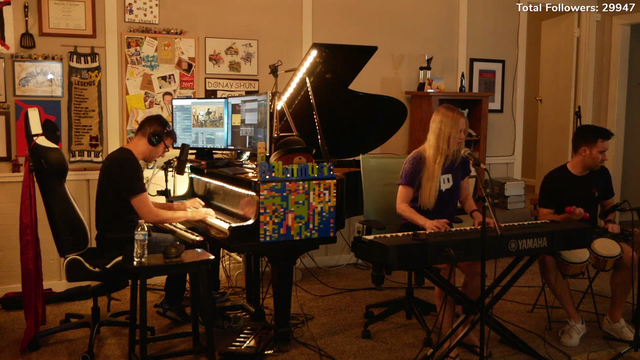 88bitmusic feat. Lara6683 & MitchBruzzese Playing "Stickerbrush Symphony" from Donkey Kong Country 2