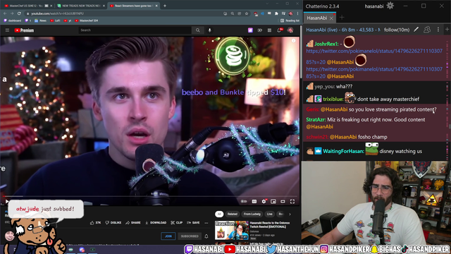 Hasan gives a based internet piracy take