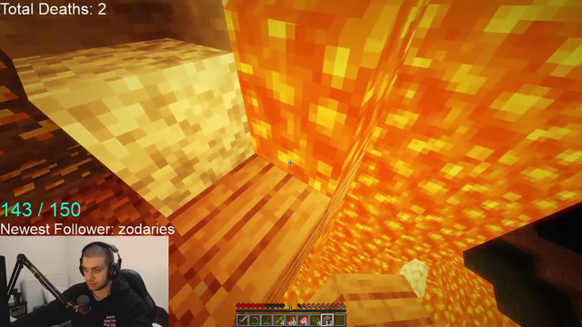 Tyler1 Lookalike Playing Minecraft