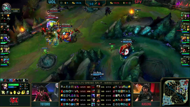 EULCS Base Race PogChamp
