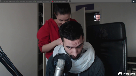 NymN gets his hair cut