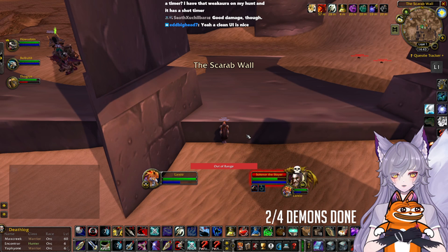 Larxa dies to lag
