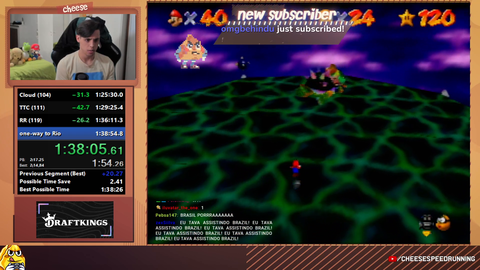 Cheese BARELY regains WR