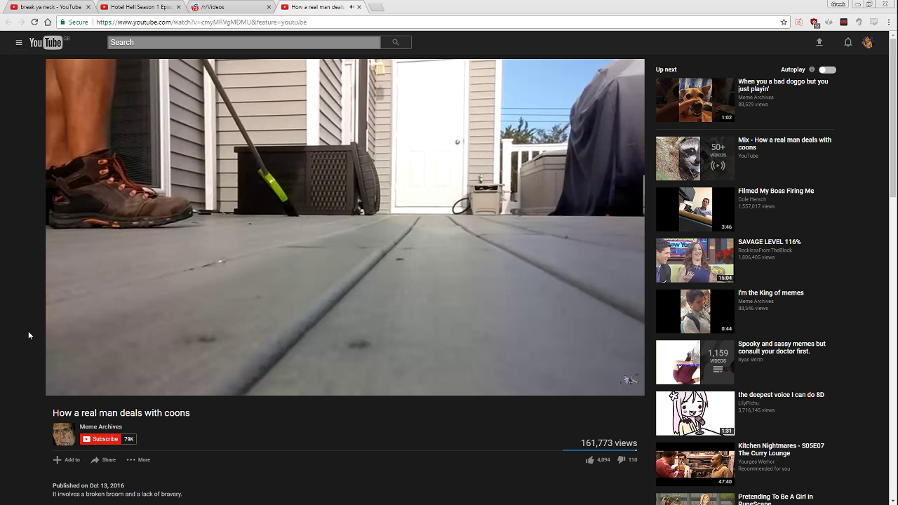 Greek watching a video of Hailie off stream