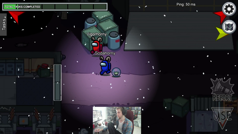 Soda plays Among Us the right way