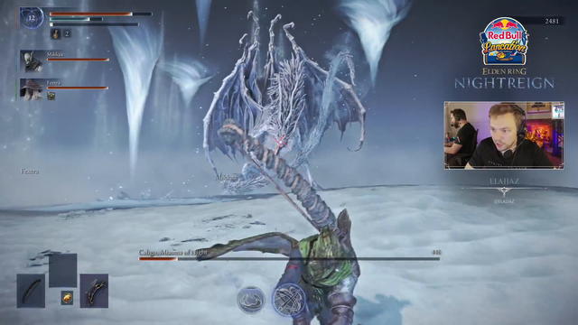 Elajjaz and Mikkaa defeat Caligo, Miasma of Night in Elden Ring Nightreign