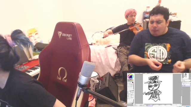 Lily Draws Greek the Godfather
