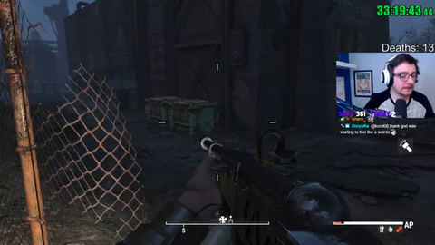 Jabo's "no death" Fallout 4 survival run dies 36 hours in to literally nothing