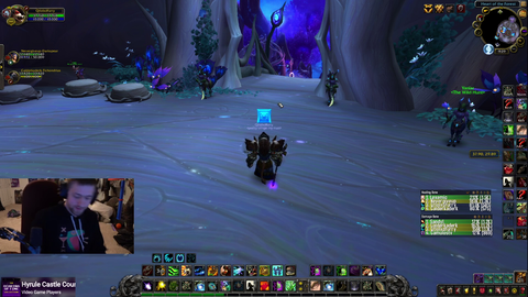 Sodapoppin plays with a make a wish kid.