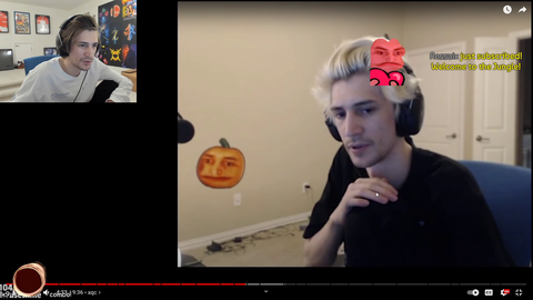 XQC comes to terms with his hairline