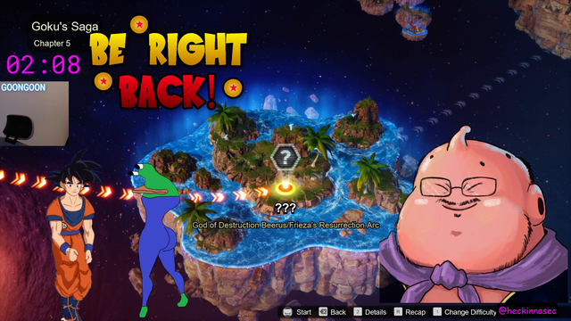 canon dialogue from new dragon ball game