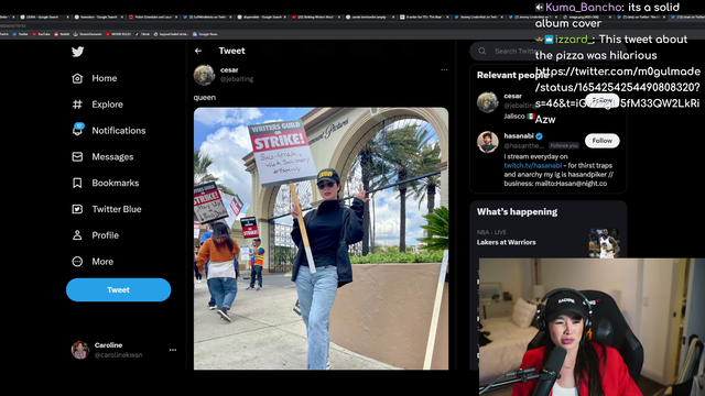 Hasan "Picketing Pizza" Allegations