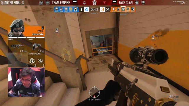Servers crash for the second time in 500 thousand dollar Rainbox six tournament.