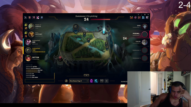 Tyler1 asked to show old OBS scenes