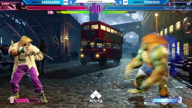 Ending to Menard vs Tokido