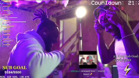 TPain appears Chrisnxtdoor's stream