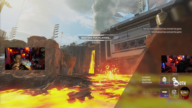 Nick loses consciousness during the stream
