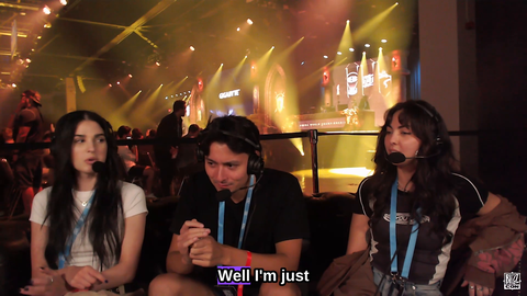 Pikaboo trying to hang out after the grand finals