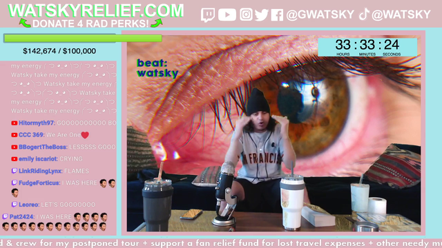 Watsky breaks the longest freestyle record by over 6 hours while raising money for COVID-19 relief.