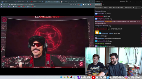 Hasan on Dr. Disrespects comments towards him