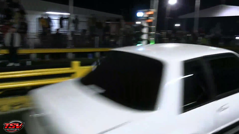 Mustang fox body crashes during a test pass