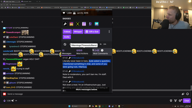 twitch staff power-abusing in twitch chat