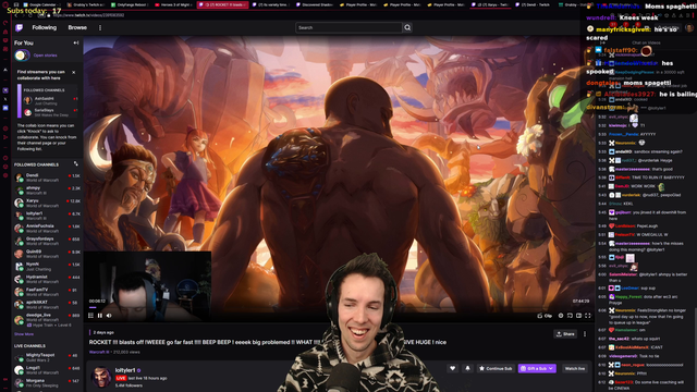 Tyler wants an agreed draw. Grubby has another idea.
