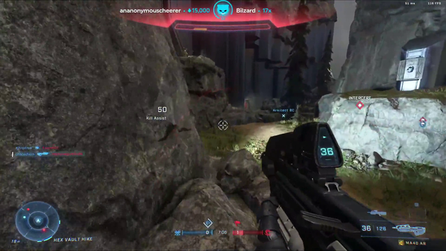 Lirik enjoying the Halo beta