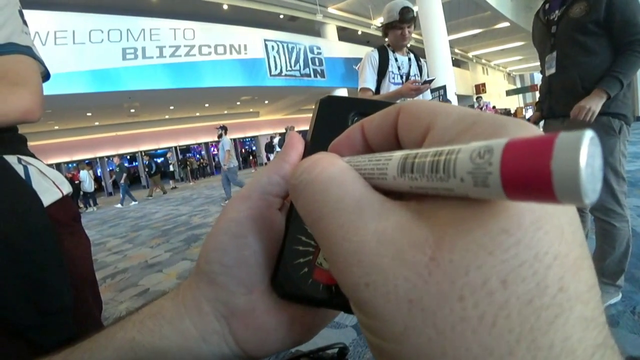 Greek butchers his own signature on some guy's phone case making it look like "Greak"