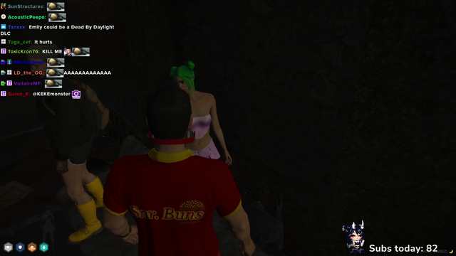 Robert and Emily torturing Bobby