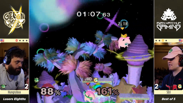 Hbox takes the set and calmly celebrates