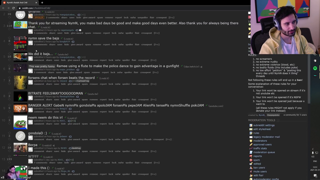 Nymn opens his reddit