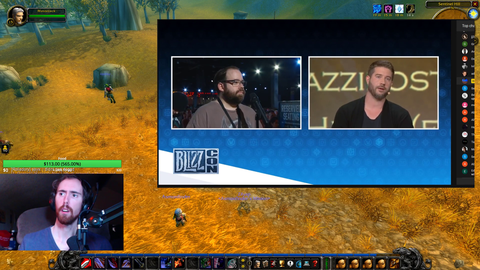 Asmongold raging about someone's hairline