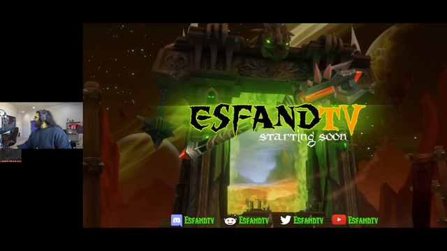 the Wicked Witch of The West makes an appearance of Esfand's stream