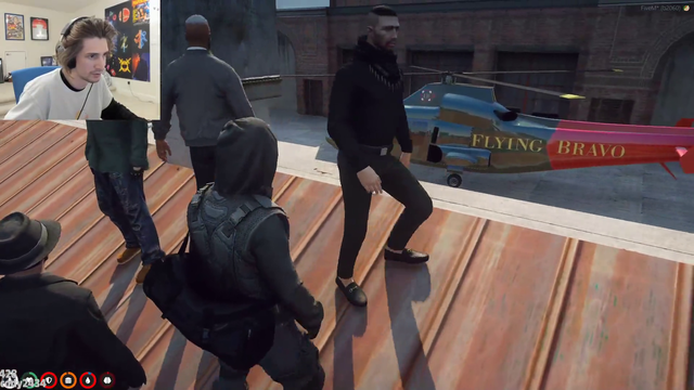 X jupms off roof and dies