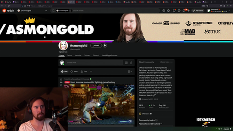 Asmon says only LSF disagrees with his kick/twitch/gambling takes