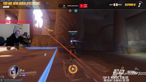 xQc tries to impress