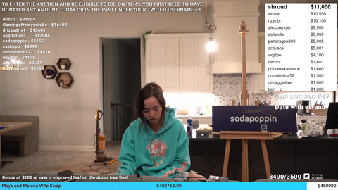 Shroud pays $11,000 for a 1 hour date with Esfand