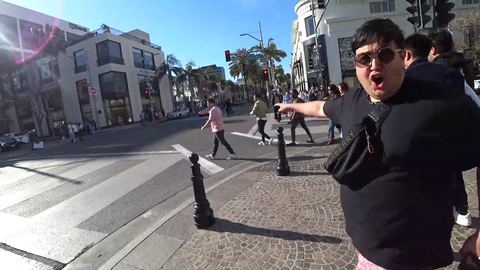 Pokelawls see's a Lamborghini in LA