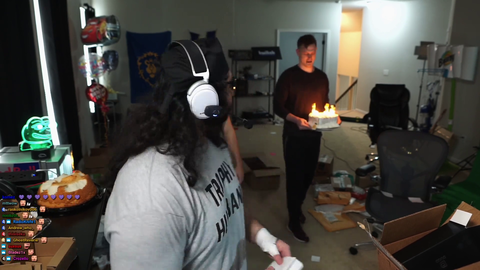 Esfand Gets a Birthday Cake