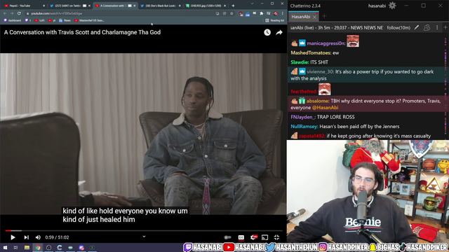 hasan loves the game awards