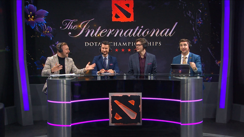 Dota commentator loses it during an insane comeback