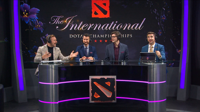 Dota commentator loses it during an insane comeback