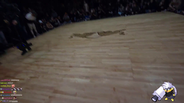 Rapper Common breakdancing @ Lords Of The Floor b-boy event