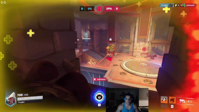 T1 goes for the game winning play on Roadhog