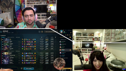 OTK fighting over a league game during their Game night